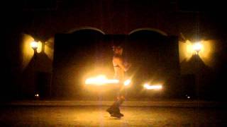 fire hula hoop [upl. by Rivers]