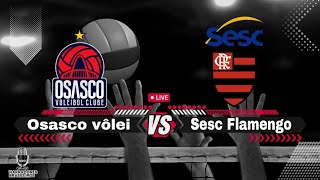 OSASCO SÃO CRISTÓVÃO SAÚDE x SESC RJ FLAMENGO  Superliga Feminina de Vôlei  22122023 [upl. by Nipha]