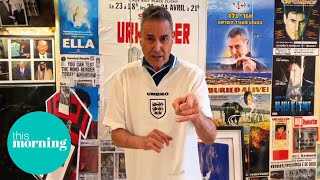 Uri Geller Uses His Powers to Help England Win  This Morning [upl. by Arand]