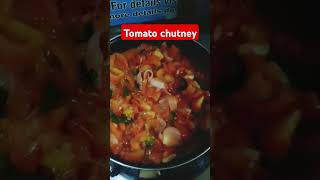 Tomato chutney tomato chutney cooking shorts easy easyrecipe shwethasriklr recipe food [upl. by Scarlett]