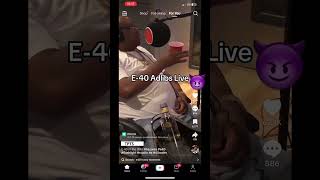 Experience The Wild Energy Of E40s Live Adlibs [upl. by Oizirbaf782]