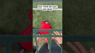 POV YOUR QB GOT HIT 🤦🏽‍♂️💥 football funny shorts [upl. by Brittaney]