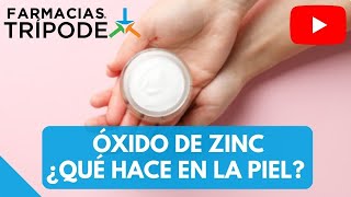 ÓXIDO DE ZINC🔹 Propiedades Del Óxido De Zinc PARA LA PIEL Y LA DERMIS📣BENEFICIOS Del Oxido De Zinc [upl. by Hayden882]