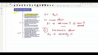 downward sloping of demand curve  MCQ [upl. by Arvonio]