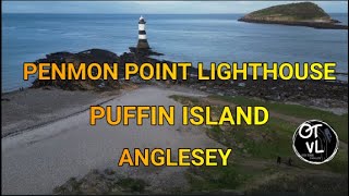 PENMON POINT LIGHTHOUSE PUFFIN ISLAND ANGLESEY [upl. by Yojal]