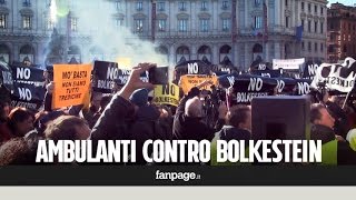 Ambulanti in piazza contro la Bolkestein Pd “Siamo con loro” ma nessuno sale sul palco [upl. by Beal]