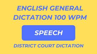 English Legal 120 WPM Dictation  districtcourtdictation highcourtdictation [upl. by Beitz]