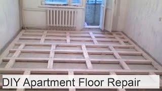 Floor Repair in Wooden Houses DIY Guide 100 characters [upl. by Merriman]