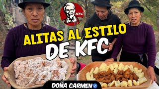 Preparo Alitas al estilo KFC para mis Hijos y Yerno 🍗  Doña Carmen  2024 [upl. by Iruj]