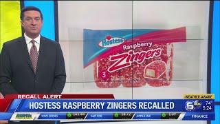 Hostess Raspberry Zingers recalled over mold fears [upl. by Deeraf981]