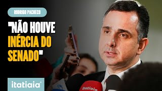 PACHECO NEGA QUE TENHA HAVIDO INÃ‰RCIA DO SENADO PARA PROIBIÃ‡ÃƒO DAS SAIDINHAS [upl. by Micco473]