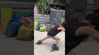 rollerblade shortvideo skating rollerskate stopskate [upl. by Padget]