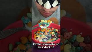 ASMR COMIENDO CEREALES CON LECHE 🥛 Mouth Sounds [upl. by Dorinda]