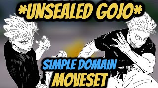 NEW💪🟣Roblox tsb script  Unsealed gojo moveset script  Custom SFX amp VFX simple domain TP  OP🔴🔵 [upl. by Stromberg]