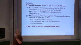 Helmut HOFER  24 Polyfolds and the construction of Symplectic Field Theory [upl. by Nallid]