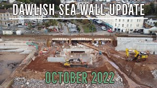 UPDATE The Dawlish Sea Wall Update  October 2022 with Bam Nuttall  8k [upl. by Sibley]