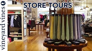 vineyard vines Store Tours  Boston MA [upl. by Mauchi]