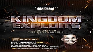 KINGDOM EXPLOITS THE RISE OF WONDERFULL MEN 2  MIDWEEK WORD amp FIRE SERVICE  14TH MARCH 2024 [upl. by Noli]