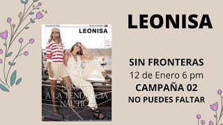 LEONISA SIN FRONTERAS CAMPAÑA 2 2024 [upl. by Karlie]