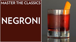 How to Make a Negroni [upl. by Dhumma]