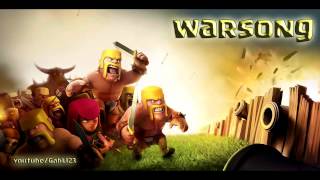 CLASH OF CLANS  CLAN WARS SONG [upl. by Ynna]