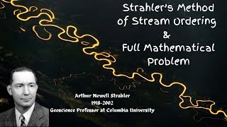 Stream Ordering Math  Strahlers Method  Complete Math of Channel Morphology [upl. by Anissa]