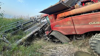 Fallout from the fall off at the ditch Plus the Case IH Ripping starts Day3134 of memanen S5 E35 [upl. by Shiller]