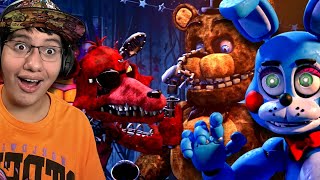 THIS COLLAB IS INSANE  FNAF  COLLAB  5 AM AT FREDDYS THE PREQUEL by Piemations REACTION [upl. by Baptista193]