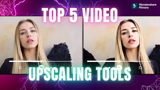 Best 5 AI Video Upscaling Software to Enhance Videos in High Quality [upl. by Crain]