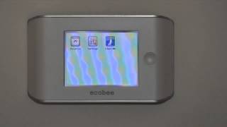 How to Operate a WiFi Programmable Thermostat  Ecobee Thermostat Installation Chicago [upl. by Ailina876]