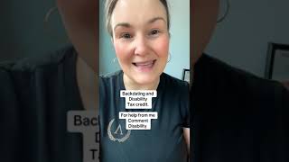 Backdating and disability tax credit taxbenefits disability autism canada [upl. by Surovy244]