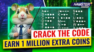 Hamster Kombat Update How Morse Code Can Help You Earn More 🐹⚡️Hamster Academy [upl. by Tommy628]