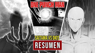 ⚡SAITAMA VS DIOS RESUMEN COMPLETO One Punch Man  2DA PARTE [upl. by Anovad147]