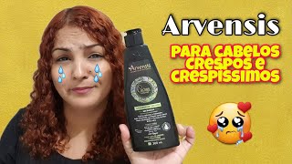 Testei o ativador de cachos da Arvensis crespos e crespíssimos que decepção😭 [upl. by Devina]