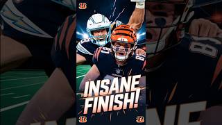 Chargers vs Bengals INSANE LastMinute Win 🏈🔥 NFLThrillerquot [upl. by Sakmar797]