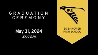 Eisenhower High School Graduation 2024  Aldine ISD [upl. by Allebram471]