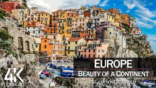 【4K】🌍 EUROPE as you have never seen before 2021 🔥 30 COUNTRIES 🔥 Cinematic Aerial 🔥 Drone Film™ [upl. by Daryl661]