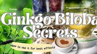 Ginkgo Biloba Benefits How to Use It for Optimal Health [upl. by Grimaldi]