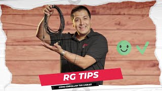 RG Tips  Como Enrollar Tus Cables [upl. by Shalne]