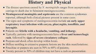 Acute Meningococcal Infection [upl. by Ayotas]