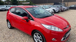 12 12 FORD FIESTA 12 ZETEC 3d 81 BHP [upl. by Romilly]