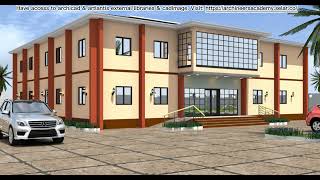 COMPLETE WORKING DRAWING OF A OFFICE COMPLEX  ARCHITECTURAL DRAWINGS  APPROVAL amp REGISTRATION [upl. by Ellah]