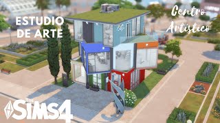 Centro Artístico KIT ESTUDIO DE ARTE  Los Sims 4 SPEED BUILD [upl. by Leda]