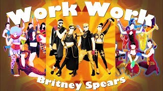 Just Dance 2019 Fanmade Mashup  Work Work Best of Britney [upl. by Ossie]