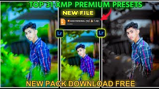 Top 20 Xmp Premium Presets Free Lightroom New Pack 2024 [upl. by Marguerie]