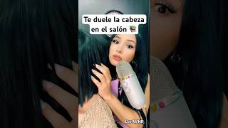 Te duele la cabeza en clases 📚📚 asmr asmrscratching [upl. by Dud]