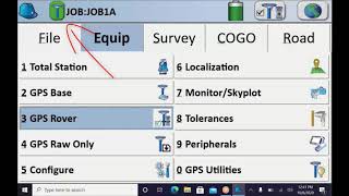 Carlson SurvPC Fundamentals 26 – Configuring Receiver on Real Time Networks [upl. by Akcire]