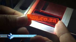 TruCUT Lite Vertical 40W CO2 Laser Engraving Machine Engraving on 4mm Perspex and Making a Cut Out [upl. by Timmy67]