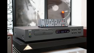 NAD C541i Audiophile CD Player with Delta Sigma 24bit DAC Remote amp Cables [upl. by Nivram927]