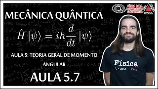 Mecânica quântica  Momento angular orbital  Aula 57 [upl. by Aicat686]